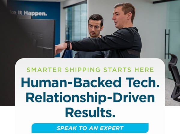 Smarter Shipping Starts Here. Human-Backed Tech. Relationship-Driven Results.